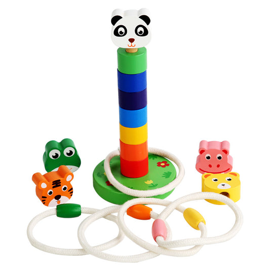 Ring Toss Hand-eye Coordination Ferrule Toy