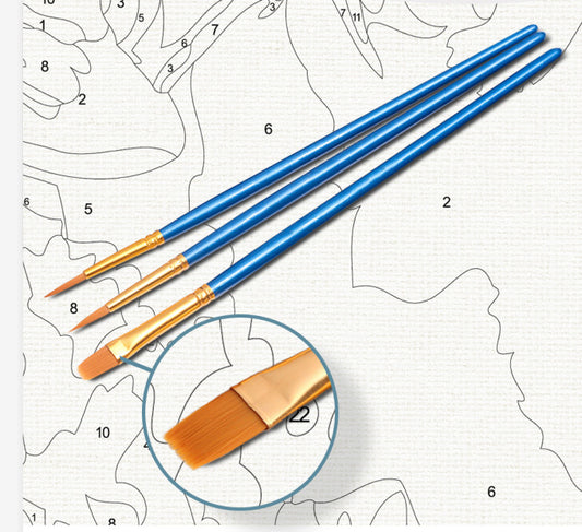 Paint by Numbers - Village by the River