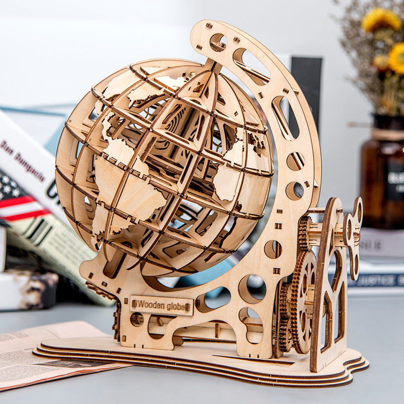 3D assembled globe - Educational
