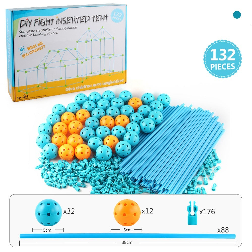 STEM - 3D Construction Fort Building Castles Tents