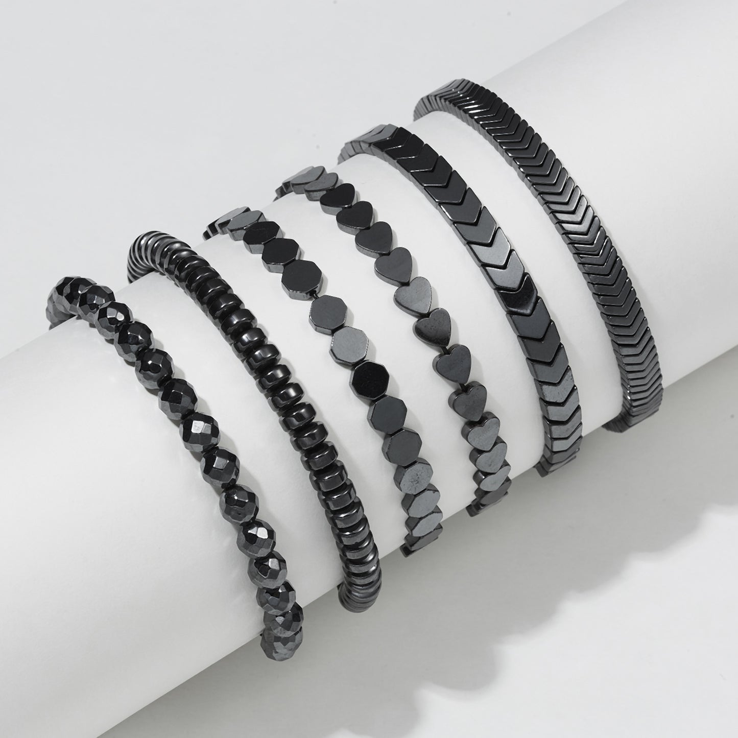 Hematite Hand-woven Adjustable Bracelet