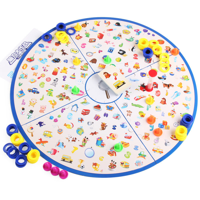 Search & Find Detective board game for 3-6 year olds