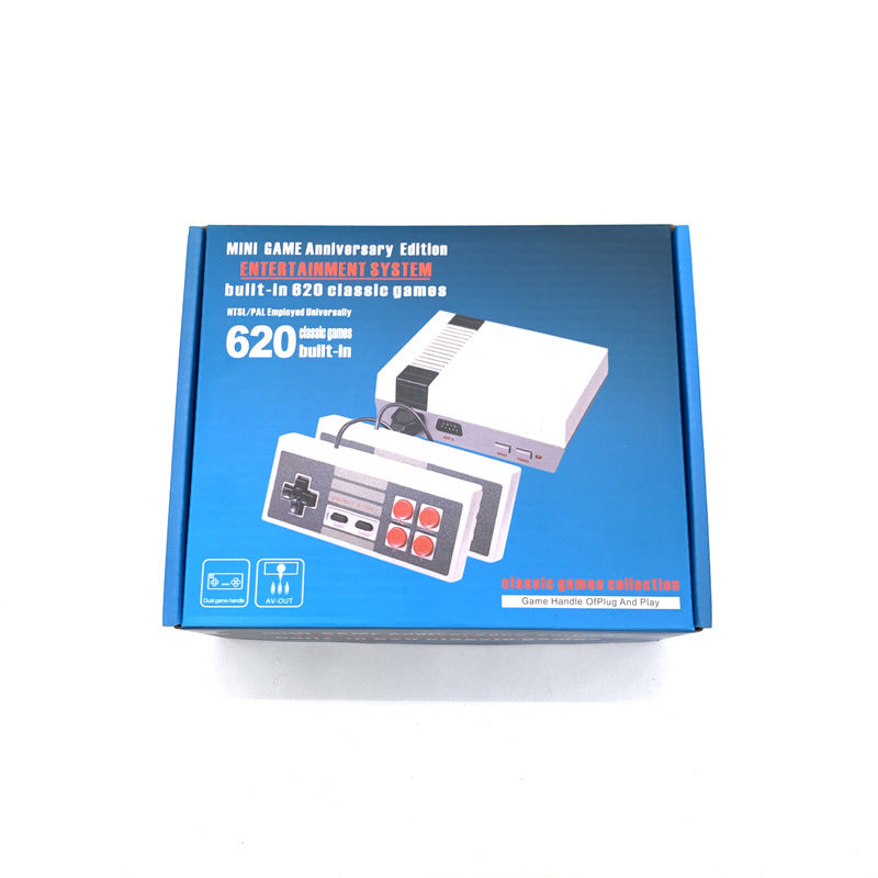 NES Game Console 8-bit Nostalgic 80 S Retro FC NES 620 TV Mini Game Host - Please choose the variant for your region
