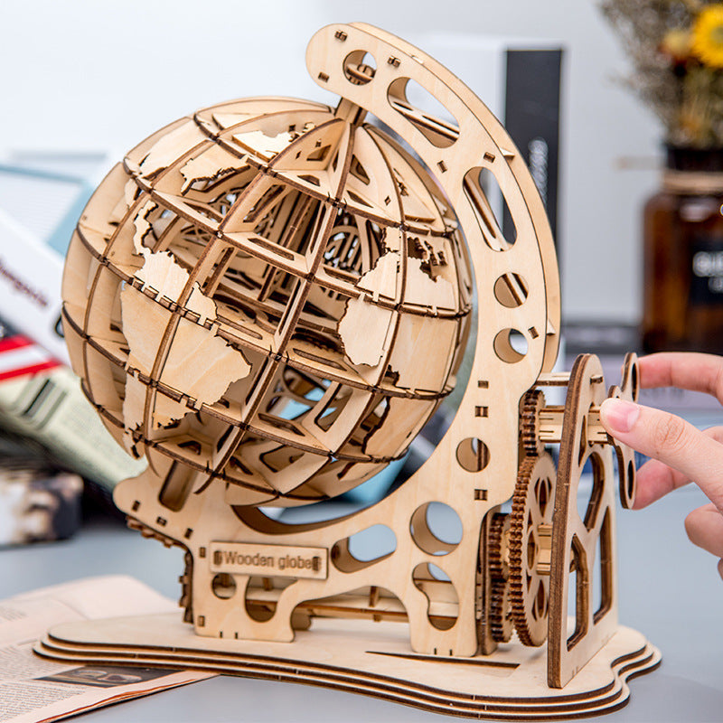 3D assembled globe - Educational