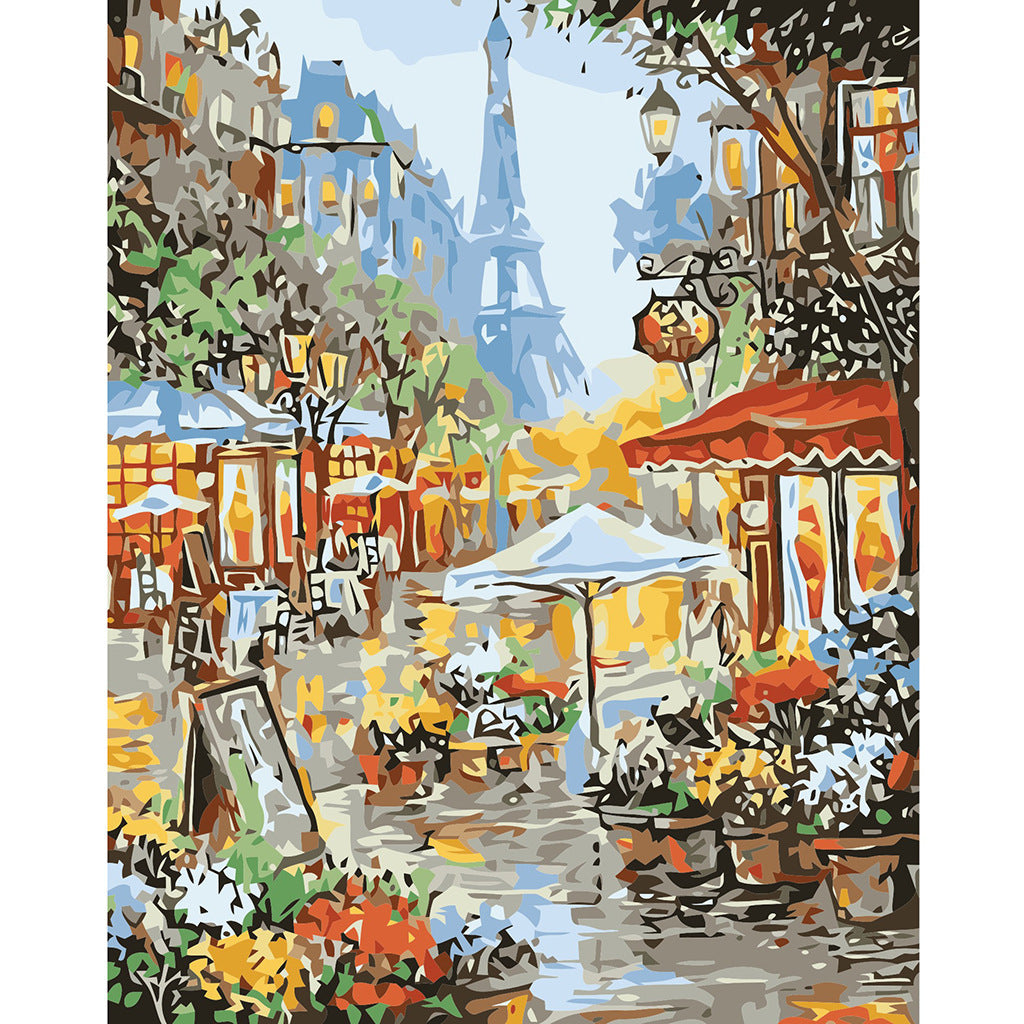 Painting By Numbers - Streets in Europe