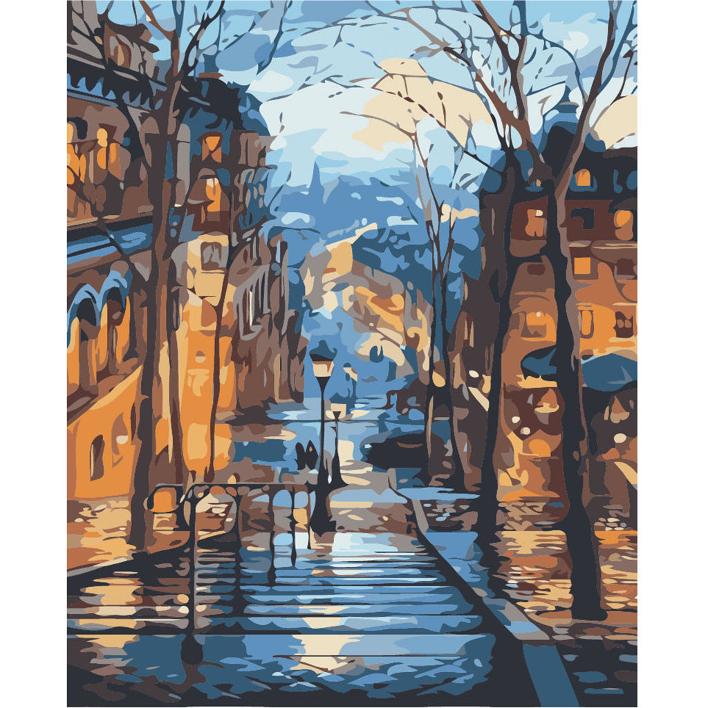 Painting By Numbers - Streets in Europe