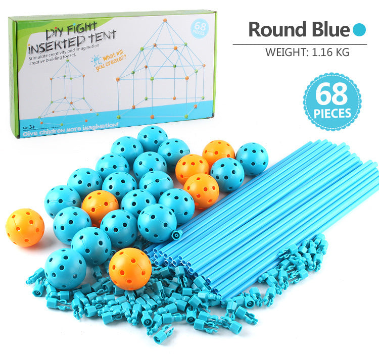 STEM - 3D Construction Fort Building Castles Tents