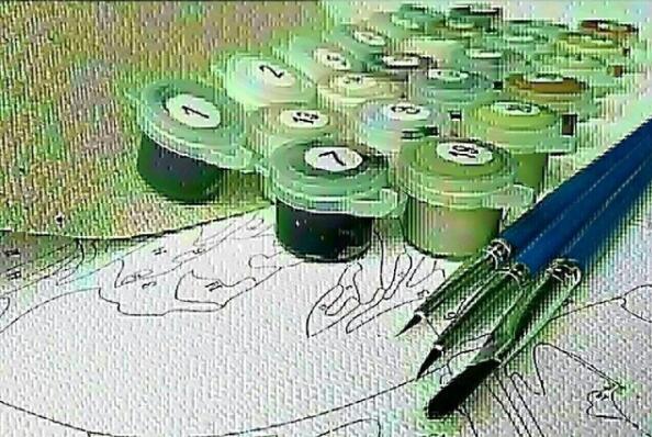 Paint by Numbers - St Nicholas Village