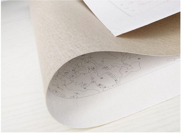 Paint by Numbers - Village by the River