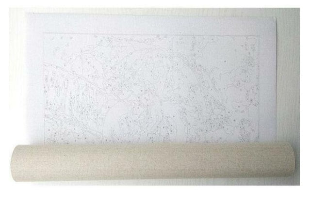 Paint by Numbers - Village by the River