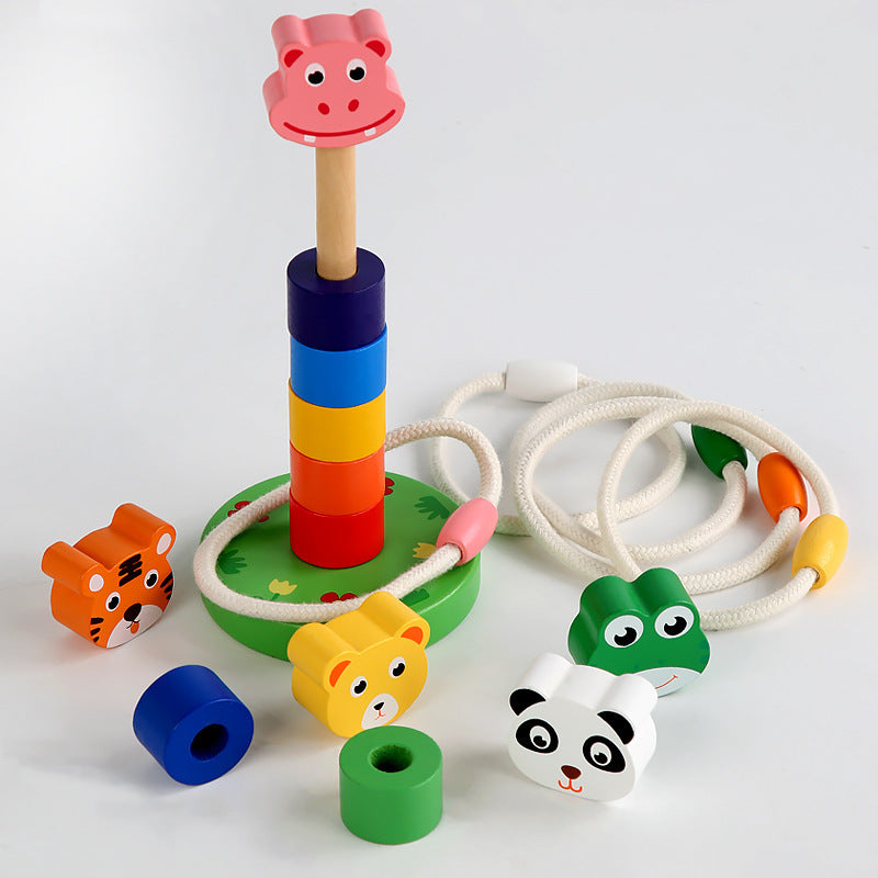 Ring Toss Hand-eye Coordination Ferrule Toy