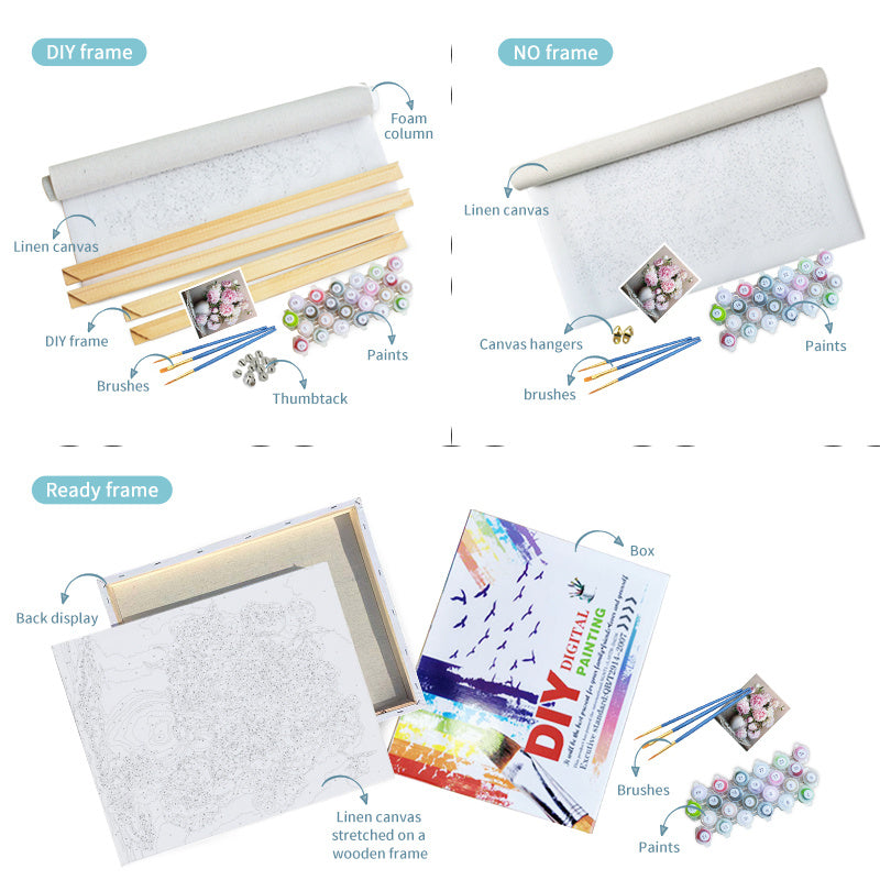 Paint By Numbers - Angels