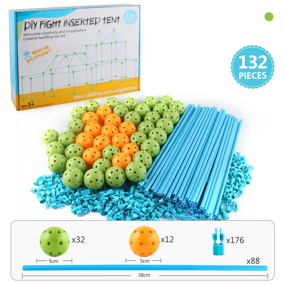 STEM - 3D Construction Fort Building Castles Tents