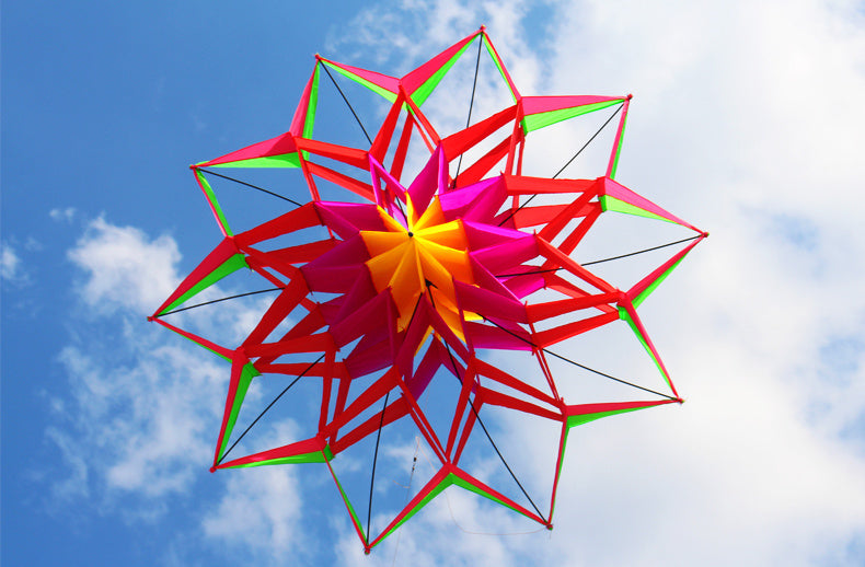 Assemble Lotus Kite (150cm diameter)