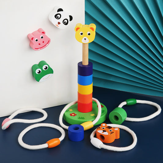 Ring Toss Hand-eye Coordination Ferrule Toy