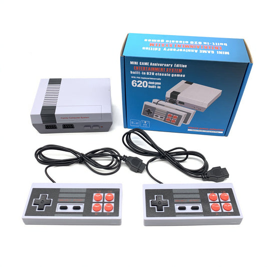 NES Game Console 8-bit Nostalgic 80 S Retro FC NES 620 TV Mini Game Host - Please choose the variant for your region
