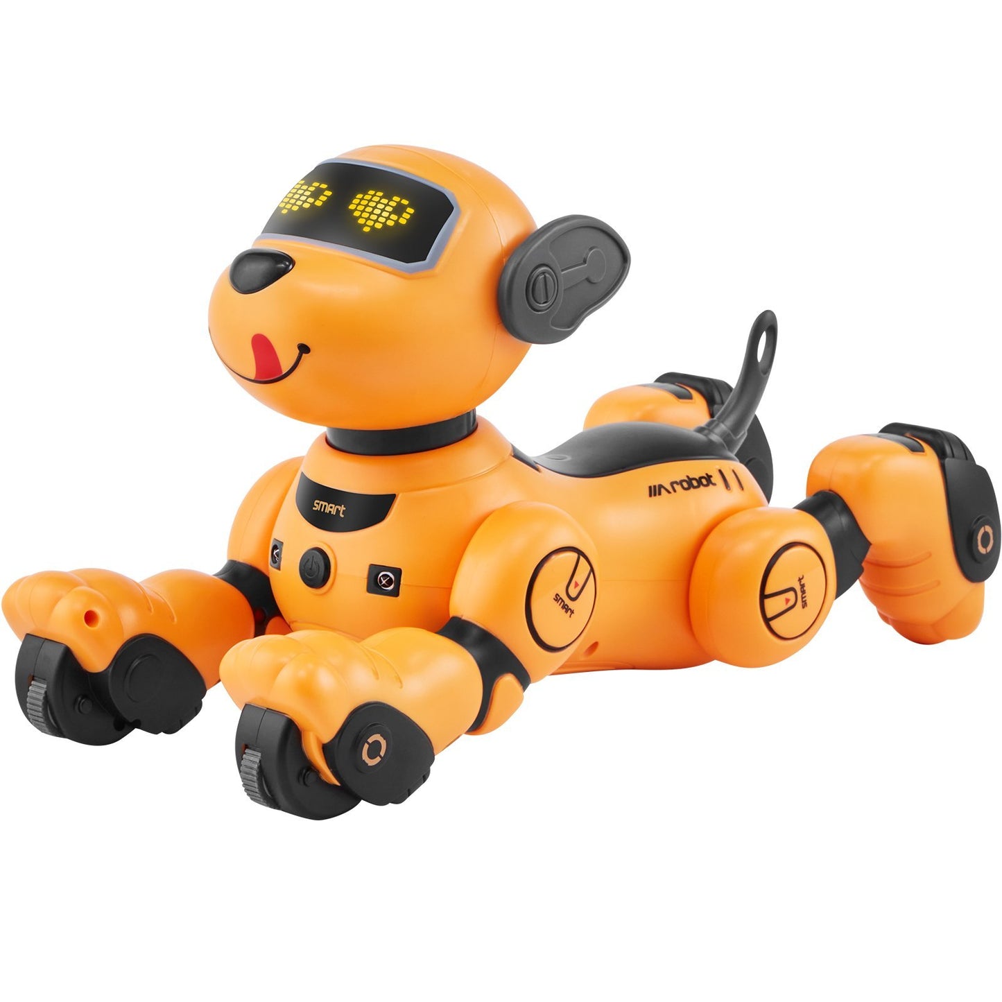 RC Robot Dog Toy Talking Dancing Touch & Voice Remote Control Programmable