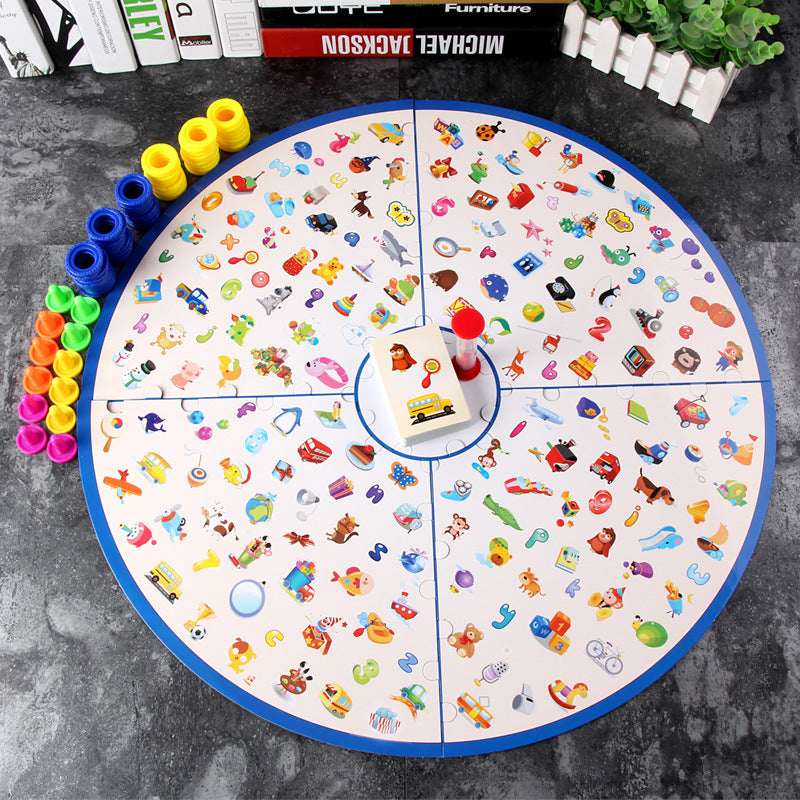 Search & Find Detective board game for 3-6 year olds