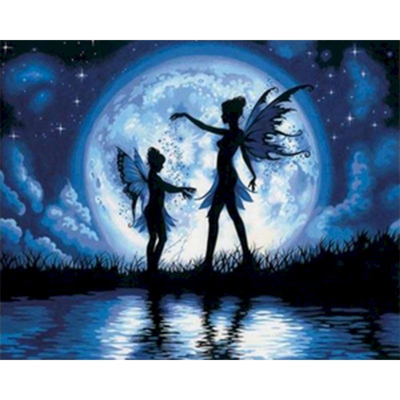 Paint By Numbers - Angels