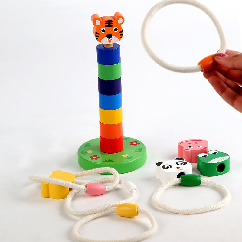 Ring Toss Hand-eye Coordination Ferrule Toy