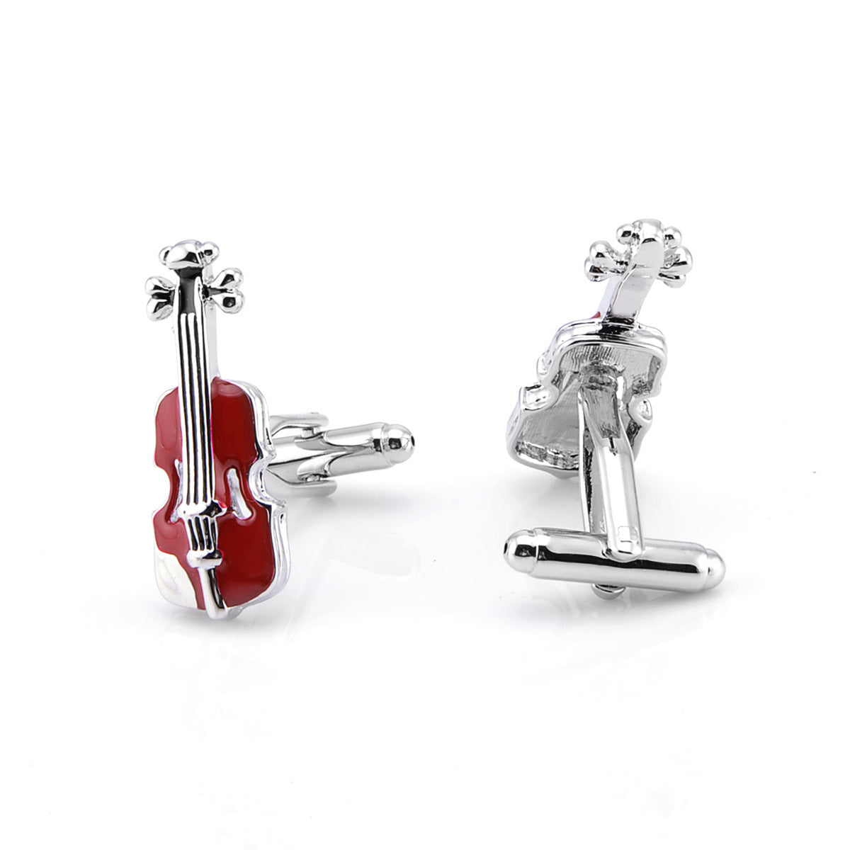French High Quality Red Violin Cuff Music