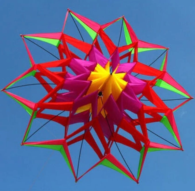 Assemble Lotus Kite (150cm diameter)