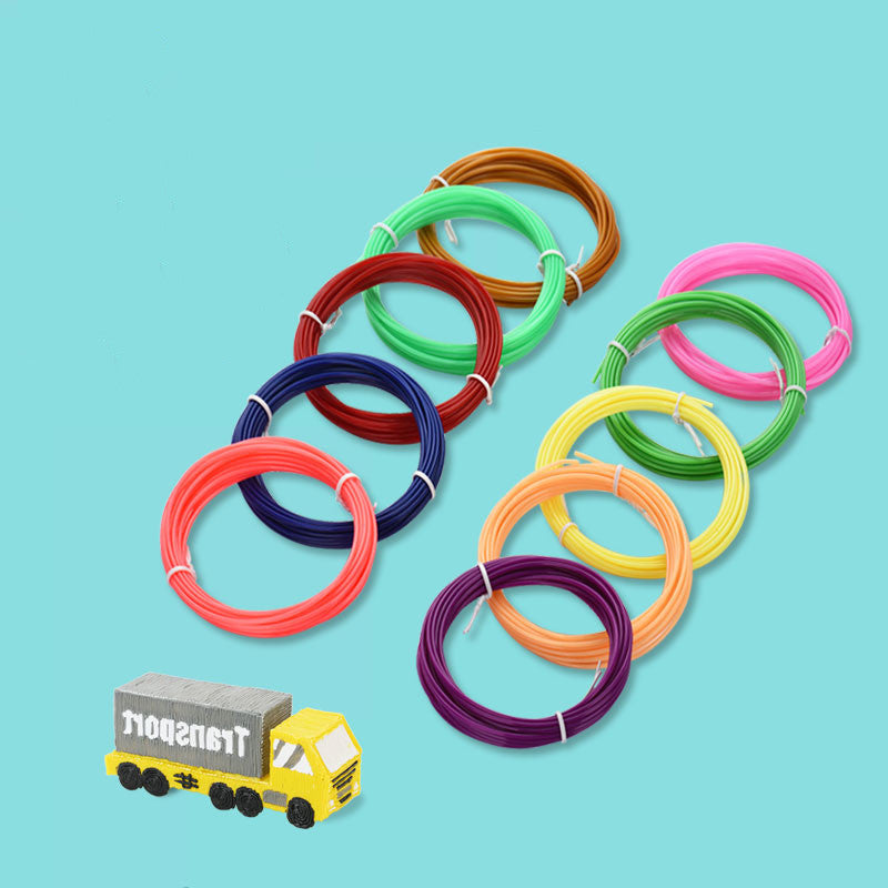 Ink Filament 3D Printing Pen Consumables Low Temperature PCL Material