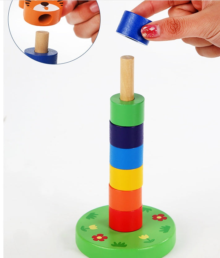 Ring Toss Hand-eye Coordination Ferrule Toy