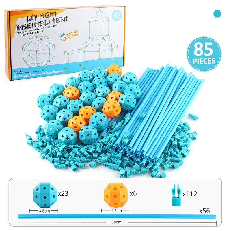 STEM - 3D Construction Fort Building Castles Tents