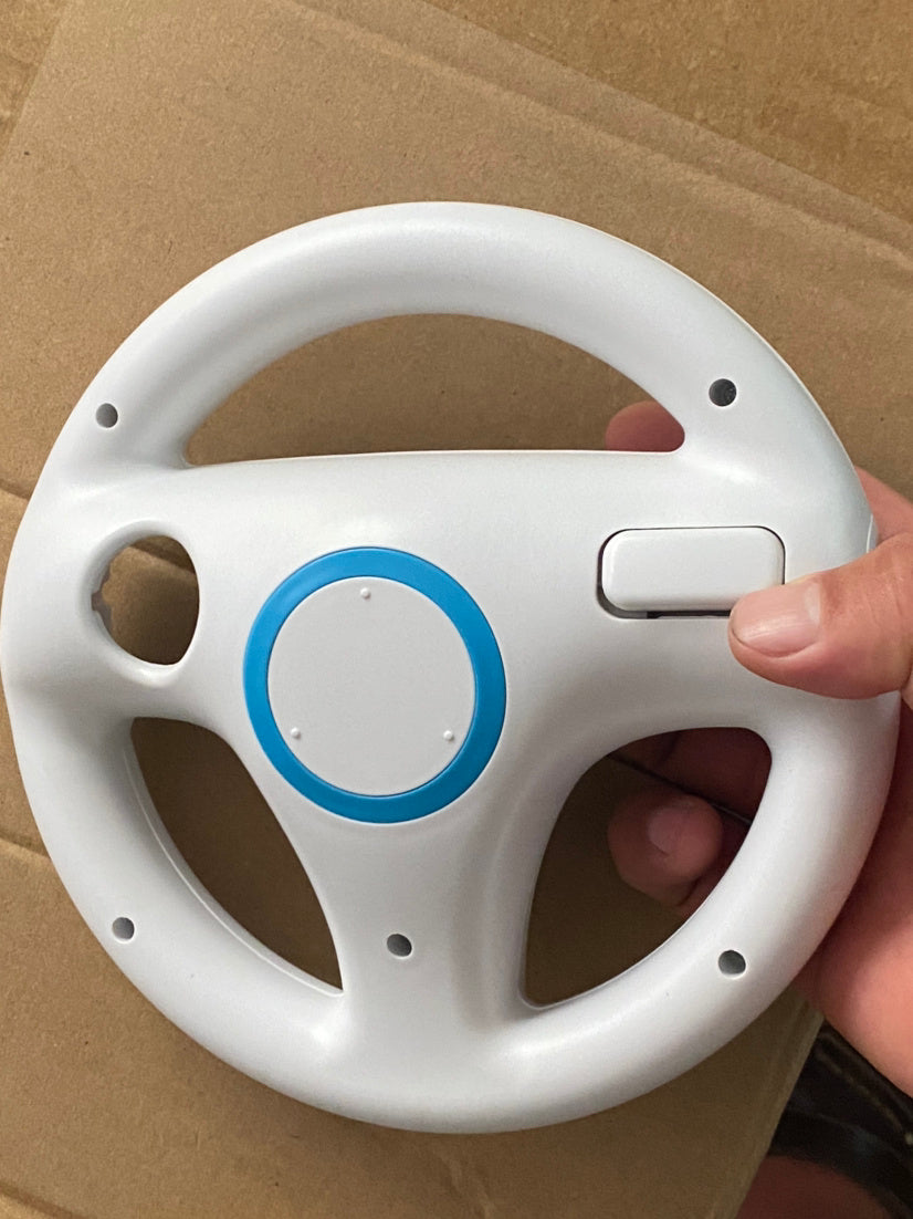 Wii Steering Wheel Wii Handle WiiU Racing in Cool Colours (compatible product)