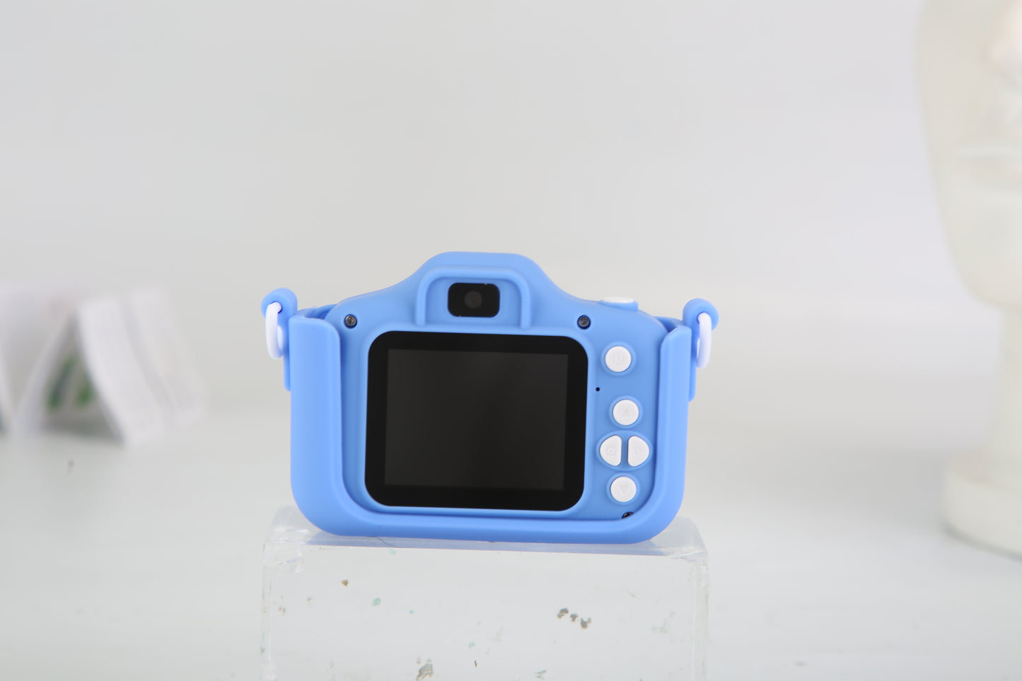Pink-Blue Options -- 1Pc Dinosaur Kids Selfie Camera Cartoon Camera 48MP 1080P HD Digital Camera With Cartoon Case Card Reader 32G MMC Card For Boys Girls Above Aged 6 Years Old