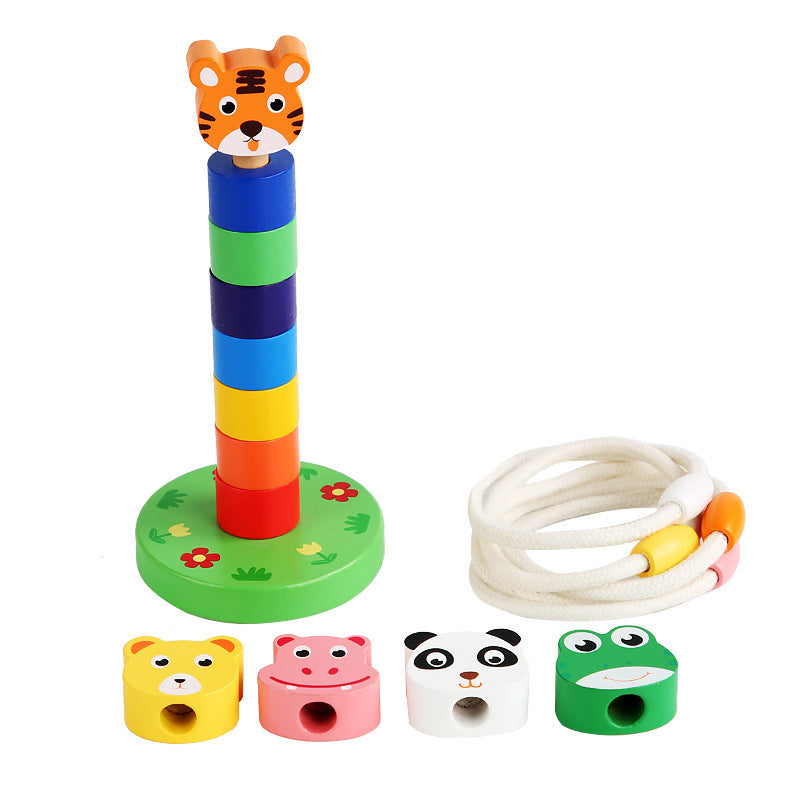 Ring Toss Hand-eye Coordination Ferrule Toy